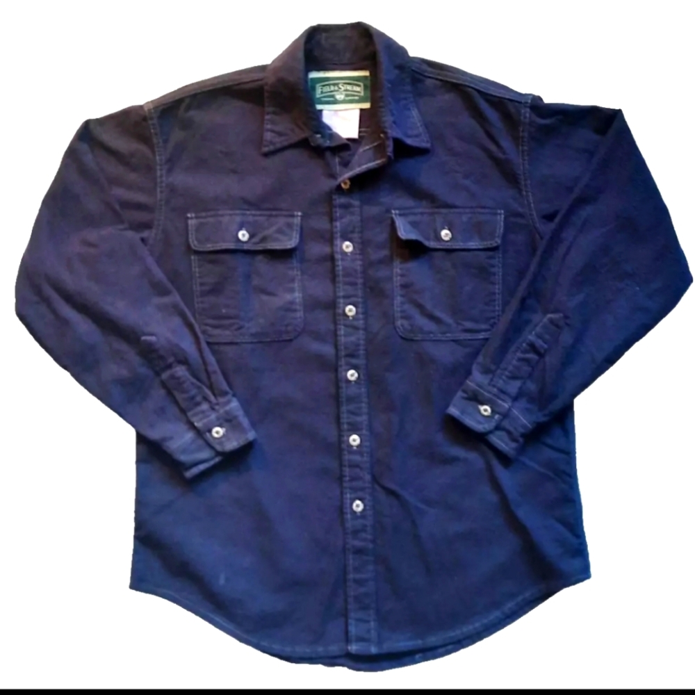 Field & Stream Purple Heavy Flannel LS Shirt Men's Size: M - FAST SHIP